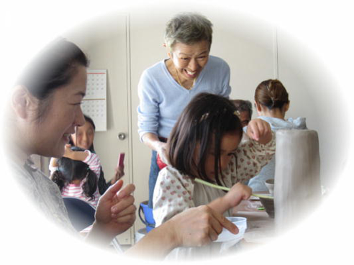 有田柳窯 陶灯り展示